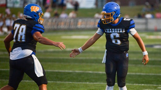 Watch as Graham Simpson breaks school passing TD record, Westview blows out Dresden