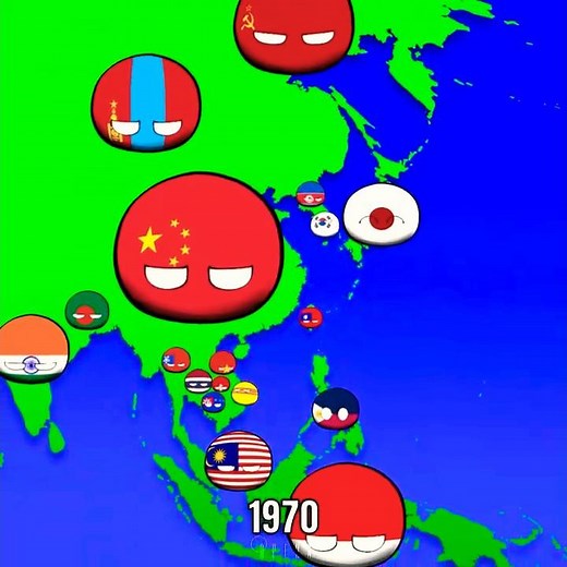 Asia history | #countryballs #edit