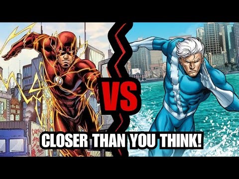 Flash VS Quicksilver (Marvel VS DC)