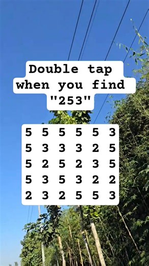 Observation Visual Test: 5 Seconds For You To Spot 253. Try Your Skills #puzzle | Devlop's IQ & Puzzle