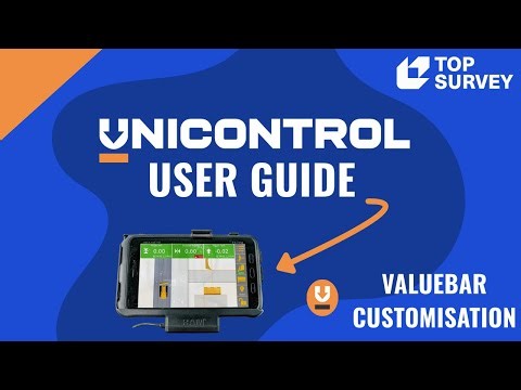 How to Customise Valuebars - UniControl