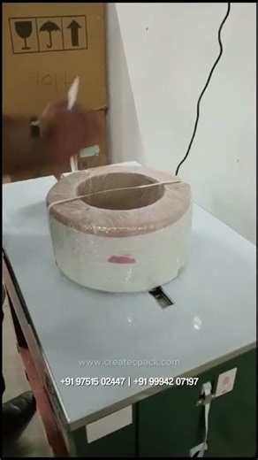 Semi-Automatic Strapping Machine—Basic STD #shortsvideo #shorts