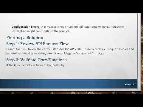 Resolving Magento 2 API Issues: Totals and Items Missing in Checkout