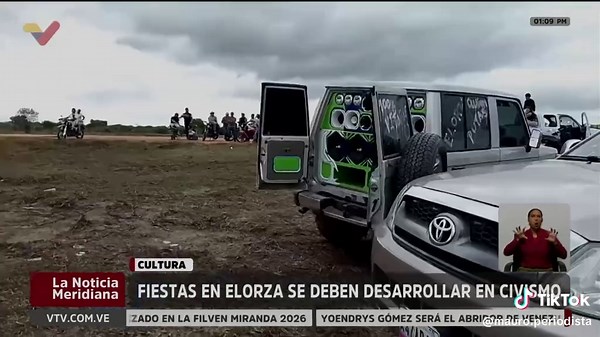 #EnVideo📹| El estado Apure se convierte en el epicentro cultural de Venezuela con sus emblemáticas fiestas de Elorza. Una semana dedicada a resaltar la identidad nacional a través de la música recia y las tradiciones del campo. Se ha informado que en la festividad se cumplirán estrictamente las normas de convivencia y el uso adecuado de los espacios públicos. Esta medida busca garantizar que locales y visitantes disfruten de las tradiciones llaneras en un ambiente de sano esparcimiento, orden y