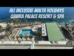 All Inclusive 4* Qawra Palace Resort & Spa Malta 🇲🇹holidays 2025 #malta #maltatourism #budgetholiday