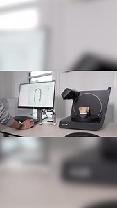 22 reactions |  The dual model rotation of the 3Shape F8 lab scanner...