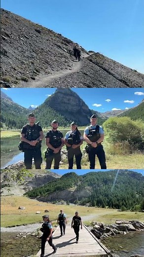 Gendarme dans les Alpes de Haute-Provence 💪 ! #gendarmerie #gendarme #militaire #montagne #army