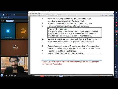 Gleim CMA part1 MCQ Study Unit 1 Subunit 5 Statement of Cash Flows ( Part 5)