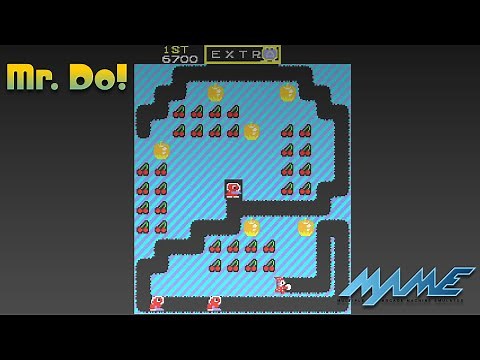 Mr. Do! (Original Arcade) 🕹 MAME Gameplay Longplay Playthrough Retro HD