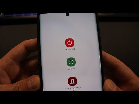 How To Turn OFF The Samsung Galaxy Note10+ 5G