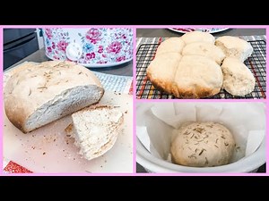 How to Make Homemade Bread from Scratch In The Slow Cooker!