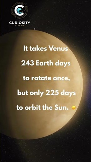 #SpaceFacts #Venus #DidYouKnow #CuriosityStream #Astronomy