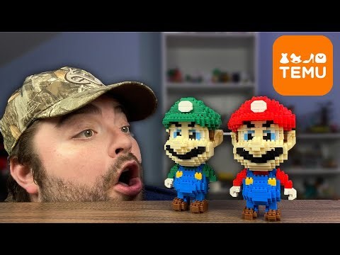 TEMU Mini Blocks Super Mario & Luigi Review