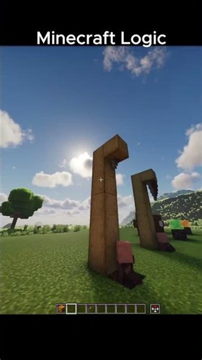 Nothing ... #shorts #minecraft