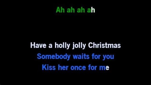 Karaoke A Holly Jolly Christmas (1965 version) - Burl Ives - CDG, MP4, KFN - Karaoke Version