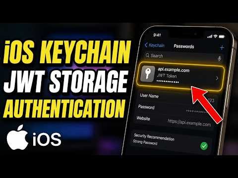 How to authenticate with iOS Keychain for JWT storage - Detailed Guide