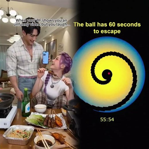 When Your BF Shows You an Unfunny Video… and You Laugh Anyway 😭