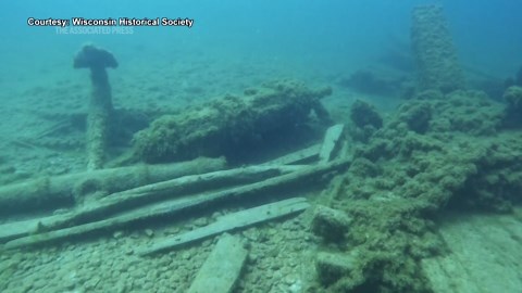 Wreckage of schooner that sank in 1893 found in Lake Michigan