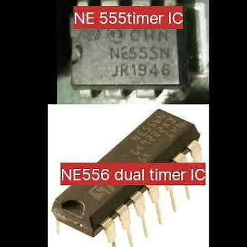 NE555 vs NE 556 timer IC