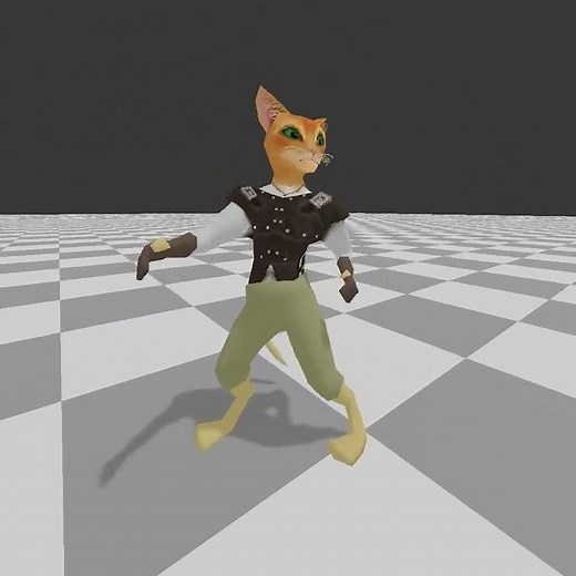 Backflip Animation Practice