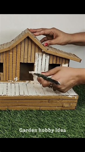 11K views · 181 reactions | Super easy Cottage house making step by step guide Part 6 | Garden hobby idea | Facebook