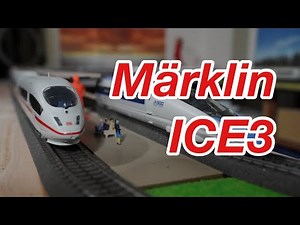 Märklin ICE3 (37788) running on my layout !! | メルクリン HOゲージ 走行動画