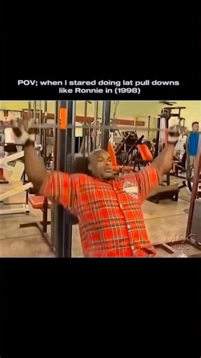 Trying to be like Ronnie in '98... 🦍 #workout