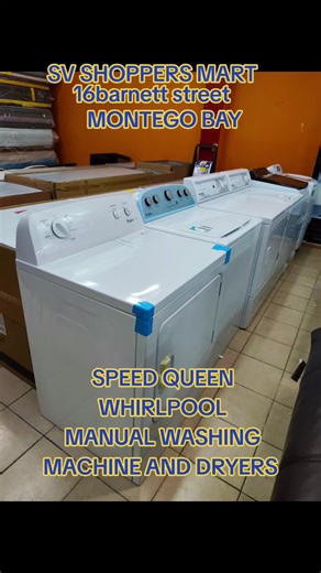 Whirlpool Manual Washing Machine in Montego Bay