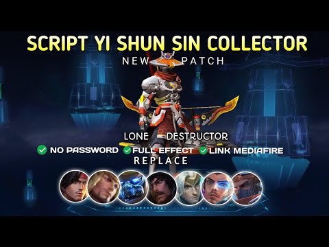 Script Yi Shun Shin Collector - Lone Destructor No Password | Full Effect Voice | New Patch