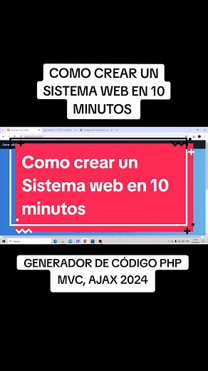 Generador de código php, MVC Ajax Admin LTE #php #generador #código #programador #ajax #javascript #mvc #mysql #basededatos #sistemas #web #developer #framework #bolivia #santacruzdelasierra🇳🇬