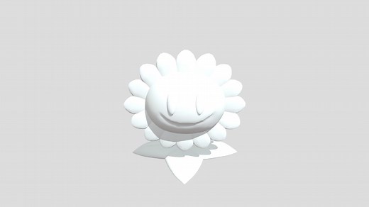 Sunflower - Plants Vs. Zombies (PVZ) - Download Free 3D model by esotilinxd