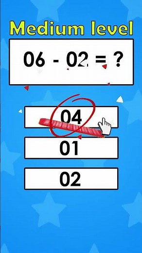 Quick Math practice