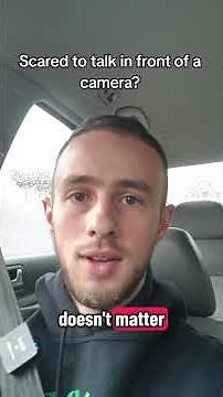 How to talk in front of a camera as a content creator