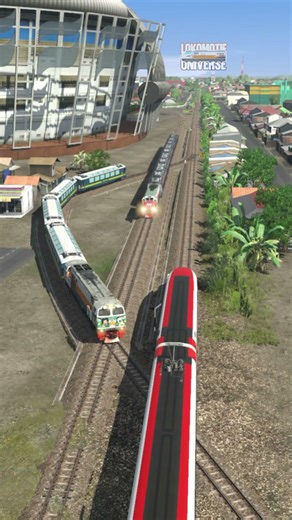 Persilangan Berbahaya Kereta Api Tertemper #keretaapi #railtrack #railway #trending