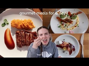 Making all my meals gourmet for the day