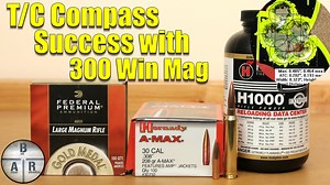 Thompson Center Compass - 300 Win Mag Hornady 208 with Hodgdon H1000 Load Development - The Reloaders Network