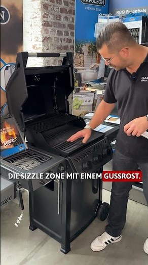 Napoleon Freestyle 365 | 3 Hauptbrenner | mit Sizzle Zone Seitenbrenner und Tür | Graphit