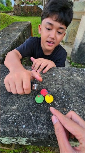 fais lihat mang aang nyalain pelangi asap #trendingshorts