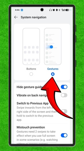 Navigation button kaise change kare | How to hide the navigation bar in realme phone #shorts #mobile