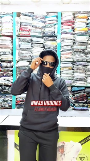 FIRSTLOOK MENSWEAR KARAIKUDI on Instagram: "Ninja Hoodies is Back 🔥 ~Ninja Edition Hoodies ~ only black ~ 3 Sizes - L-XL-XXL ~ Limited Stocks Only ~ dm for price ~ Firstlook In Karaikudi #ninjahoodie #trendinghoodies #hoodies"