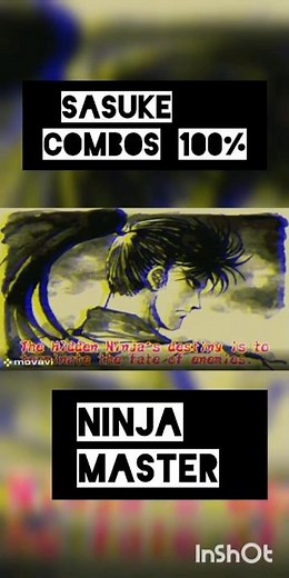 Sasuke Combos 100%#Ninja Master