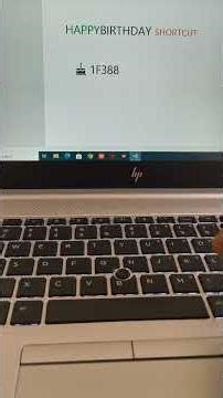 happy birthday shortcut SYMBOL to computer Ms word #learnwithbj #windows #congostate #excel #learn