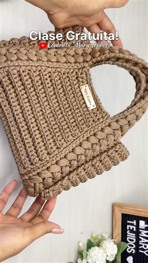 📌 Elegante y moderno. Escribe "MARY TEJIDOS" Y te comparto el tutorial paso a paso. #crochet #shor