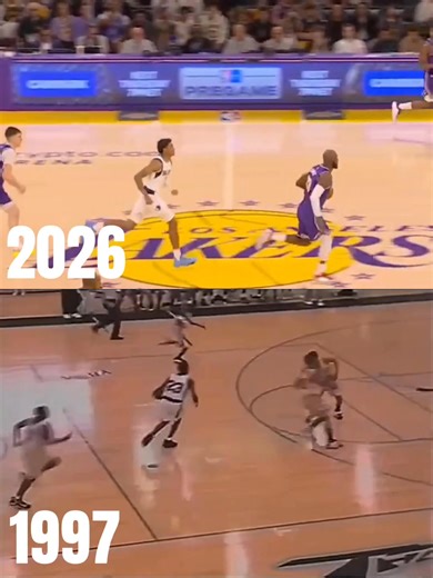 LeBron been doing his signature spin move since he was 12-years old😭😭 . . . . . . #nbareels #reels #basketball #lebronjames #throwback #history #lebron #fblifestyle #highlights2026 #NBA #sports #nbahighlights | Team LeBron All Day