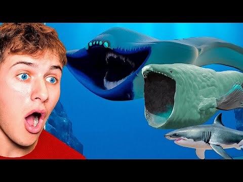 BeckBros React To SEA MONSTER SIZE COMPARISONS