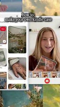 how to make a custom kindle case (DIY)