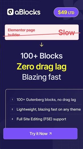 Your Page Builder Is Slowing Your Site — Switch to This Instead