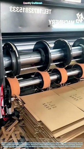 Precision Unfolded: How Machines Cut Cardboard for Perfect Folding