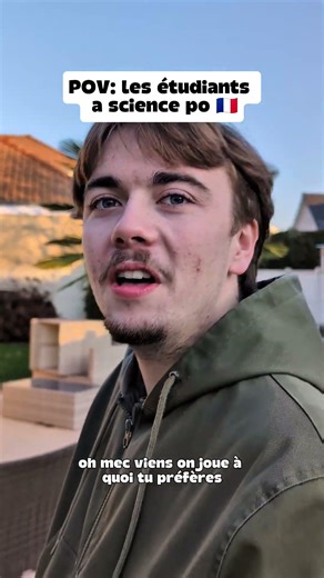 POV les étudiants à sciences Po 🇫🇷