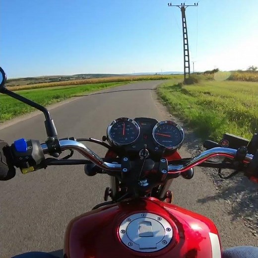 Unleashed my Barton Volcano 50cc on the straight line